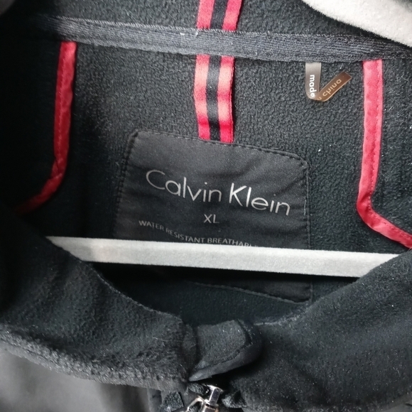 Calvin Klein men's black full zip lined water resi - Picture 9 of 12
